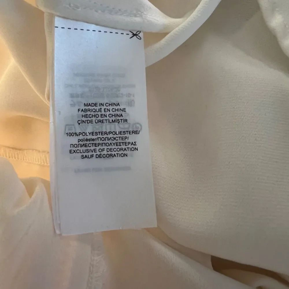 🆕 Lauren Ralph Lauren Winter Cream Blouse size 8 ⭐️ - Picture 5 of 7